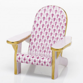 Adirondack Chair Raspberry 3 in L X 2.75 in H