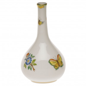 Queen Victoria Multicolor Medium Bud Vase 5.25 in H