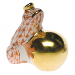 Frog With Crown Rust 1.5 in H