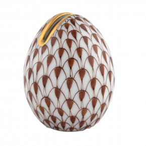 Egg Place Card Holder Chocolate 1.25 in H X 1 in D