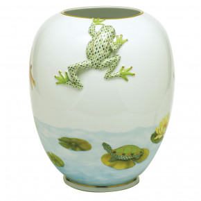 Aquatic Garden Vase Multicolor 11.5 in H X 9.5 in D