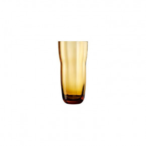Domain Amber Flow Long Drink Round 3.4" H 6.6" 19.9 oz (Special Order)