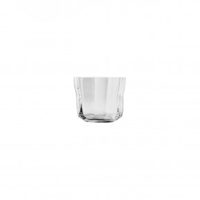Domain Clear Flow Whiskey Tumbler Double Old Fashioned Round 4" H 3.3" 15.2 oz (Special Order)