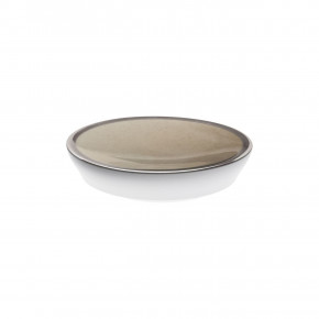 Silent Brass Platinum Amuse-Bouche Dish, Large Round 6.6" H 1.6" (Special Order)
