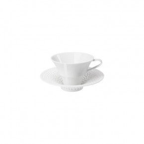 Cielo Coffee/Tea Cup With Saucer, Conical Diam 4.3" High 3.1" 5.7Oz Diam 6.5" High 1.6"