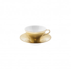 Polite Gold Coffee/Tea Cup & Tall Saucer Round 165 Round 4.3" H 3.1" 5.7 oz Round 6.5" H 1.6" (Special Order)