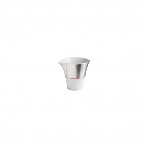 Polite Silver Milk Jug/Creamer, Small Round 3.1" H 3.1" 3.4 oz (Special Order)