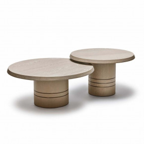 Hunt Bunching Set of Two Cocktail Tables, Grey