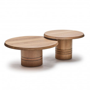 Hunt Bunching Set of Two Cocktail Tables, Natural