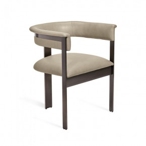 Darcy Dining Chair, Taupe/ Graphite