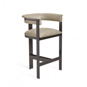 Darcy Counter Stool, Taupe/ Graphite