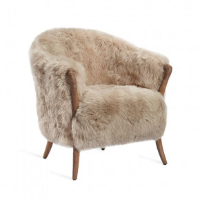 Ilaria Lounge Chair, Morel Taupe