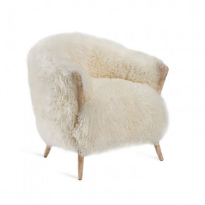 Ilaria Lounge Chair, Ivory