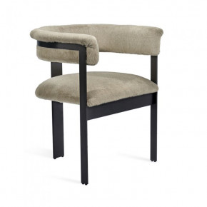 Darcy Dining Chair, Black/ Fawn