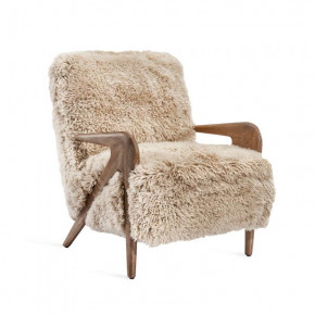 Angelica Lounge Chair, Morel Taupe