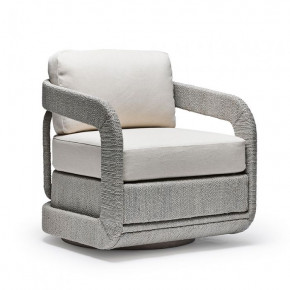 Harbour Lounge Chair Grey/Flax Weave