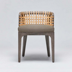 Palms Side Chair Grey Ceruse/Pebble
