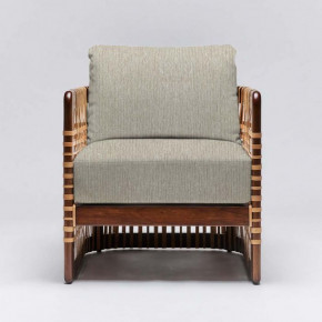 Palms Lounge Chair Chestnut/Straw