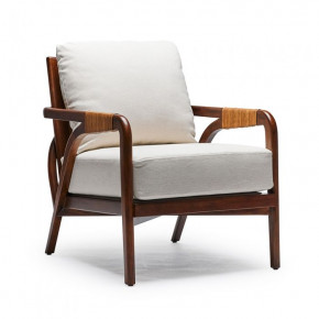 Delray Lounge Chair, Chestnut