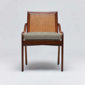 Delray Side Chair Chestnut/Fawn