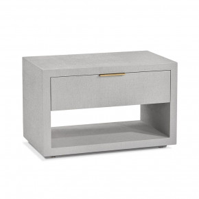 Montaigne Bedside Chest, Light Grey