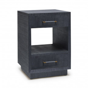 Taylor Small Bedside Chest, Navy