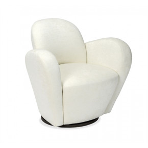 Miami Swivel Chair, Pearl