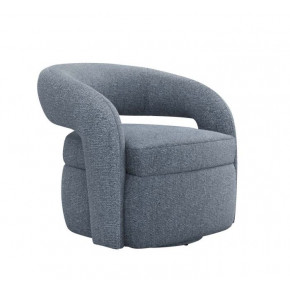 Targa Swivel Chair, Azure