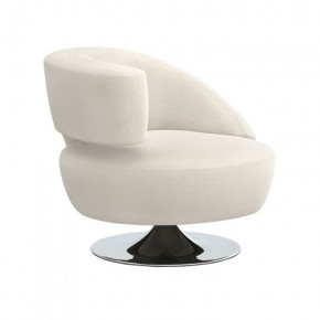Isabella Left Swivel Chair, Pearl