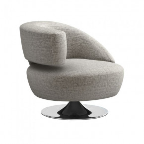 Isabella Left Swivel Chair, Feather