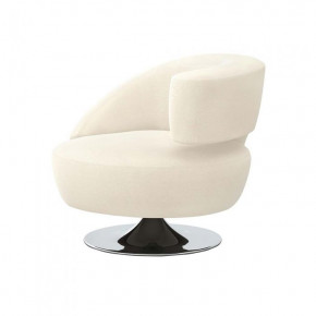 Isabella Right Swivel Chair, Pure
