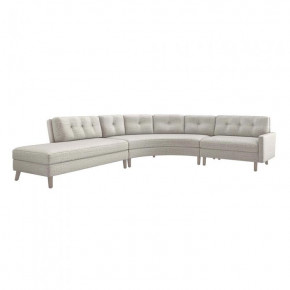 Aventura Left Chaise Sectional, Storm