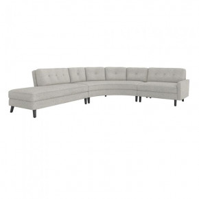 Aventura Left Chaise Sectional, Rock