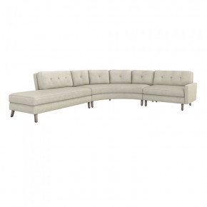 Aventura Left Chaise Sectional, Wheat