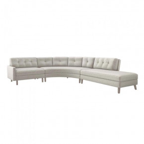 Aventura Right Chaise Sectional, Storm