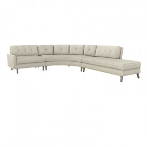 Aventura Right Chaise Sectional, Wheat