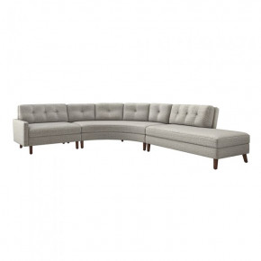 Aventura Right Chaise Sectional, Feathe