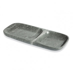 Harlow Dual Section Tray, Grey