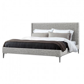 Izzy Bed Heathered Chenille/Feather