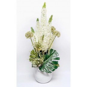 Foxtail in White Pot