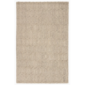 AOS04 Asos Chaise Beige Undyed Wool Rugs - White