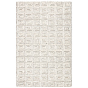 CAP03 Capital Harkness White/Gray Rugs - White