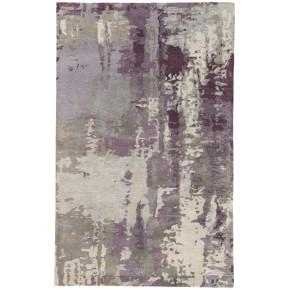 GES09 Genesis Matcha Gray/Purple Rugs - Gray