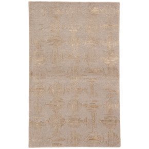 GES15 Genesis Banister Taupe/Gold Rugs - Off-White