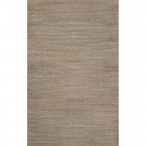 HM19 Himalaya Reap Candied Ginger/Frosty Green Rayon Rug - Brown