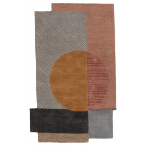 ICO02 Iconic Synovah Multicolor/Gray Rugs - Off-White