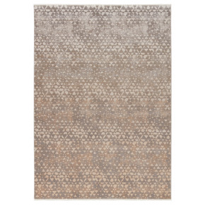 LNS02 Land Sea Sky by Kevin O'Brien  Sierra Taupe/Gray Rugs - Brown