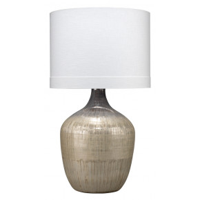 Damsel Table Lamp Etched Mercury Glass