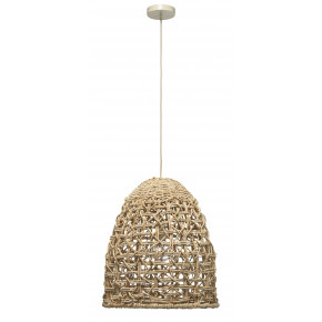 Netted Pendant Natural Corn Straw Rope