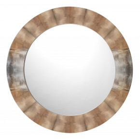Cloudscape Mirror, Taupe and Slate Lacquer